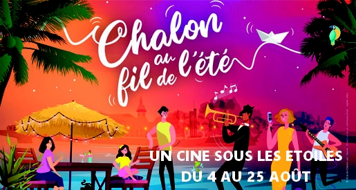 Cinéma plein air Chalon sur Saône
