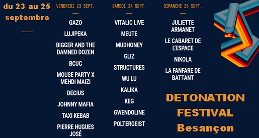 Festival Détonation - Besançon