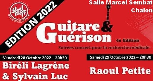 Guitare Guérison - Concert Chalon sur Saône