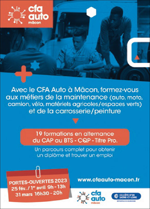 CFA Automobile - Centre d'apprentissage à Mâcon