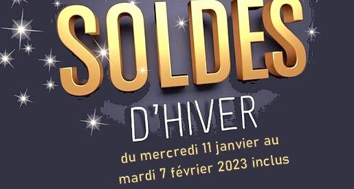 Soldes d'hiver 2023 - Chalon sur Saône