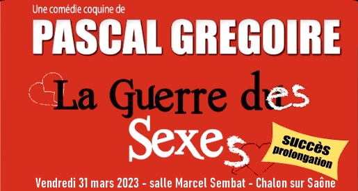 La guerre des sexes - Théâtre Chalon sur Saône