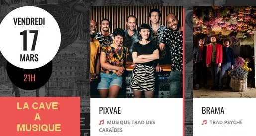 Pixvae + Brama - Concert Mâcon