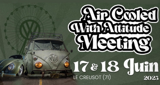 air cooled with attitude meeting - Le Creusot