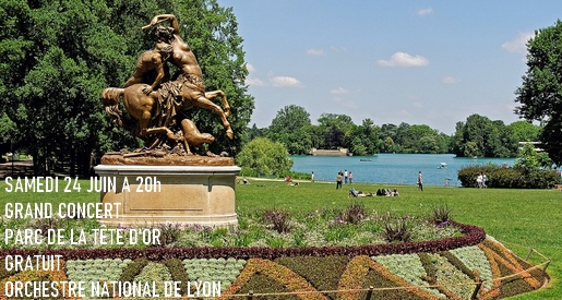 Concert 24 juin 2023 - Parc de la Tête d'Or Lyon