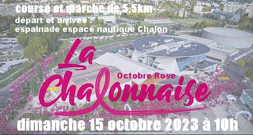 La Chalonnaise 2023 - Octobre Rose