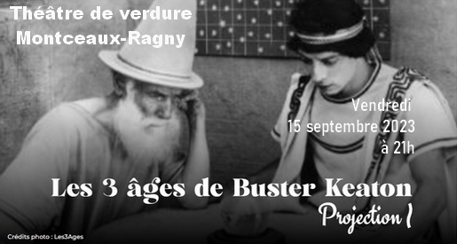 Les 3 âges de Buster Keaton - Ciné concert à Montceau Ragny