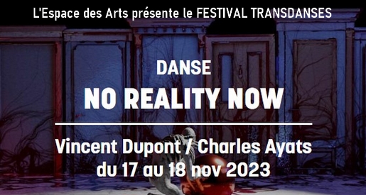 No reality now - Festival Transdanses 2023 à l'Espace des Arts de Chalon sur Saône