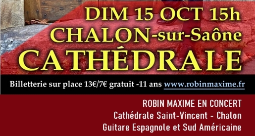 Robin Maxime - Concert Chalon sur Saône