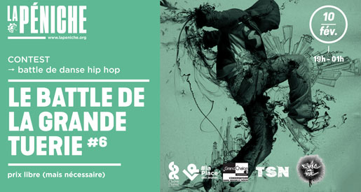 Battle de danse hip hop - LaPéniche Chalon sur Saône