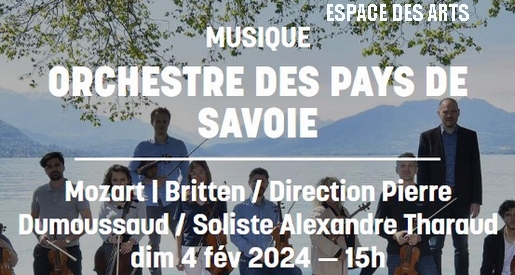 Orchestre des pays de Savoie - Concert à l'Espace des Arts de Chalon sur Saône