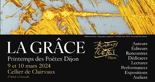 Printemps des poètes 2024 - Dijon