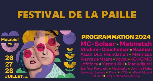 Festival de la Paille 2024 - Festival de musiques actuelles à Metabief