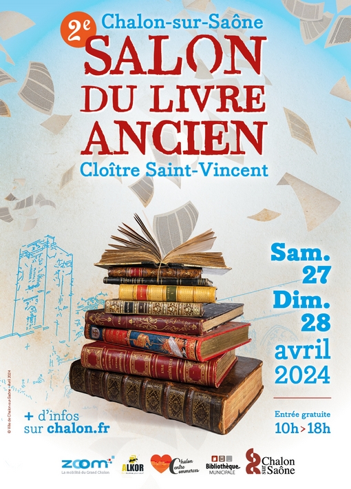 Salon du livre ancien 2024 - Chalon sur Saône
