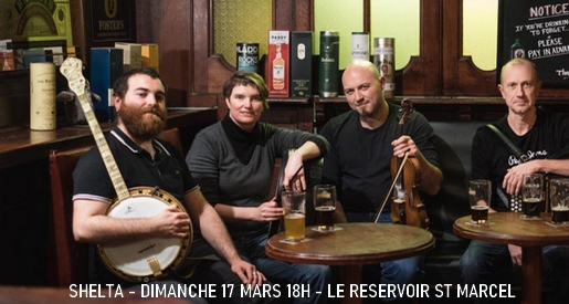 Shelta - Concert au Réservoir de Saint Marcel