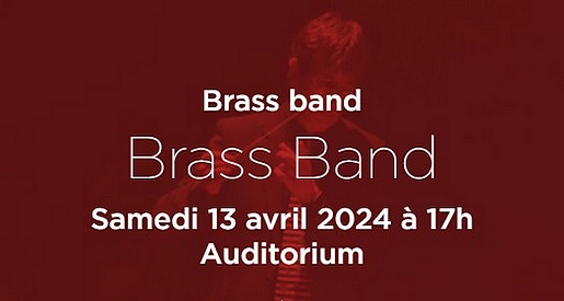 Brass Band - Concert gratuit à l'Auditorium du Conservatoire