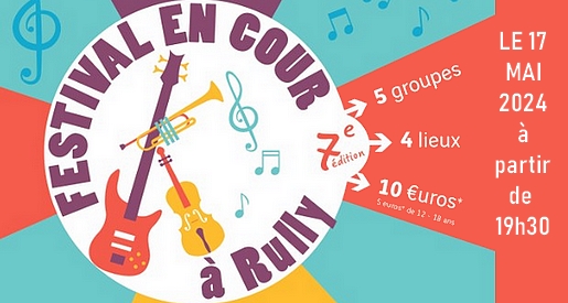 Festival en cour 2024 - Concerts à Rully