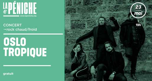 Oslo Tropique - Concert à LaPéniche de Chalon