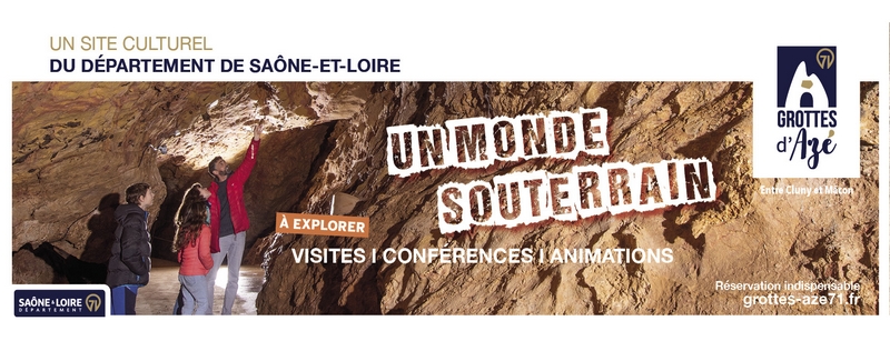 Les Grottes d'Azé - Site culturel de Bourgogne Franche Comté