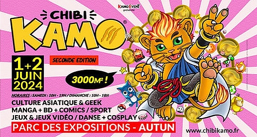 Chibi Kamo 2024 - Salon geek Autun