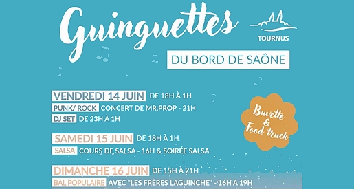 Guinguettes de bord de Saône 2024 - Tournus