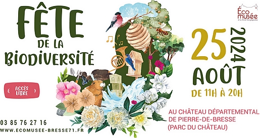 Fête de la Biodiversité 2024 - Château de Pierre de Bresse