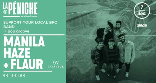 Manila Haze - Concert à LaPéniche Chalon sur Saône