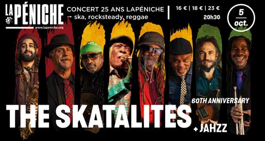 LES 25 ANS DE LAPENICHE - Salle de concerts Chalon sur Saône