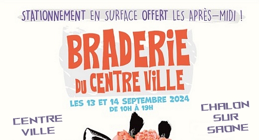 Braderie du Centre Ville - Chalon sur Saône