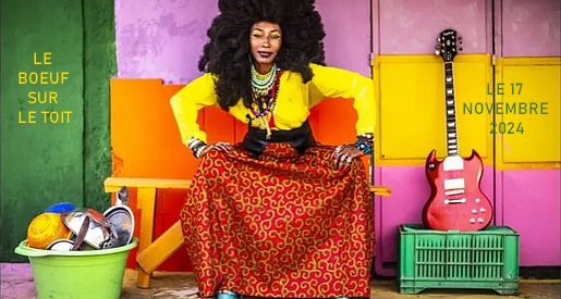 Fatoumata Diawara - Concert au Boeuf sur le Toit de Lons le Saunier