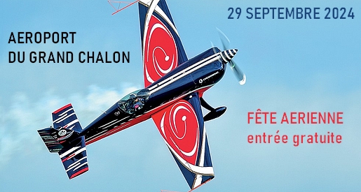 Fête aérienne le 29 septembre 2024 - Aéroport du Grand Chalon à Champforgeuil