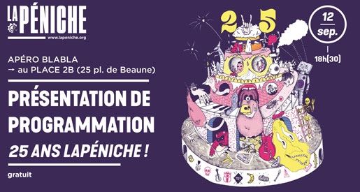 Prog 25 ans LaPéniche - Chalon sur Saône