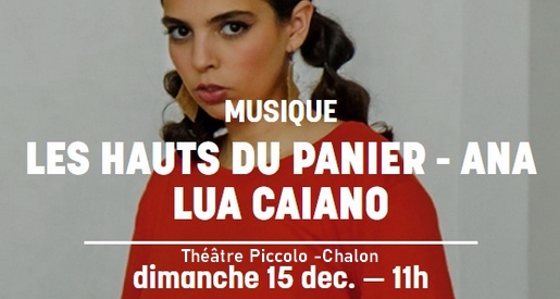 Ana Lua Caiano - Concert au Théâtre Piccolo Chalon