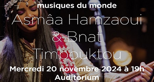 Musiques du monde - Concert à l'Auditorium du Conservatoire Chalon sur Saône