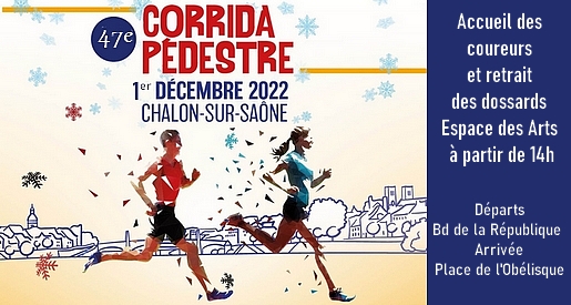 Corrida pédestre 2024 - Courses à pieds à Chalon sur Saône