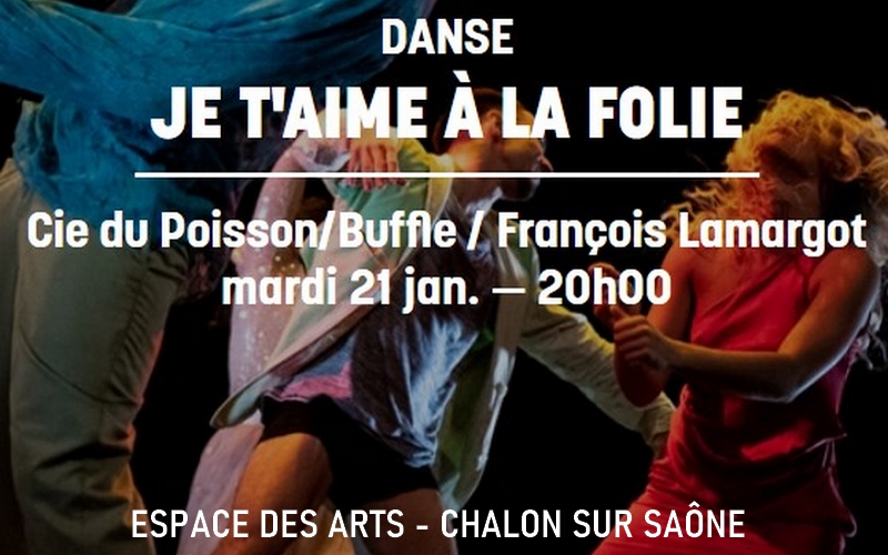 Je t'aime à la folie - Espace des Arts Chalon sur Saône