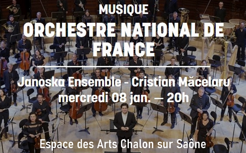 Orchestre national de France - Espace des Arts Chalon sur Saône