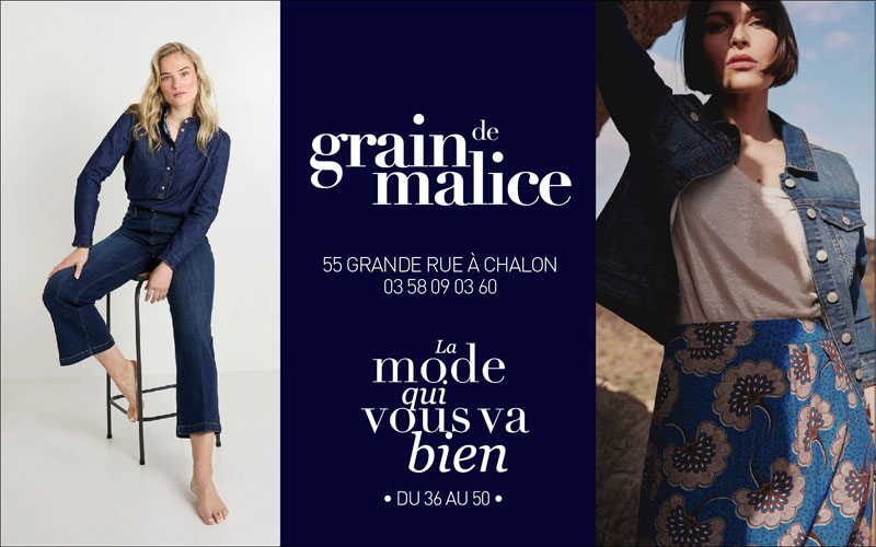 Grain de malice publicité - Boutique de mode à Chalon sur Saône