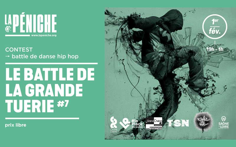 Le Battle de la Grande Tuerie - Danse hip hop à LaPéniche Chalon sur Saône