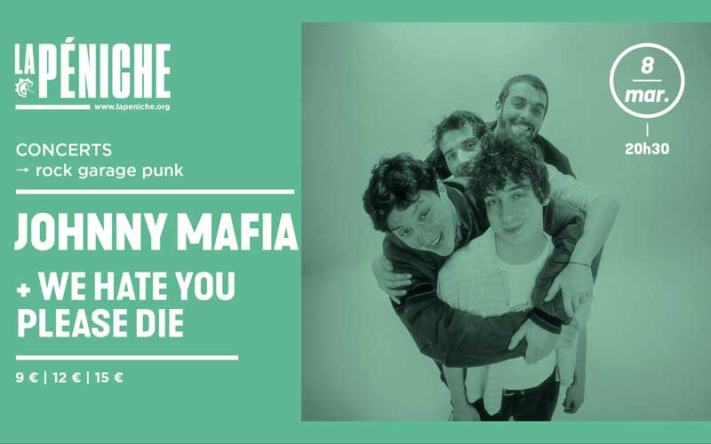 JOHNNY MAFIA en concert à LaPéniche Chalon