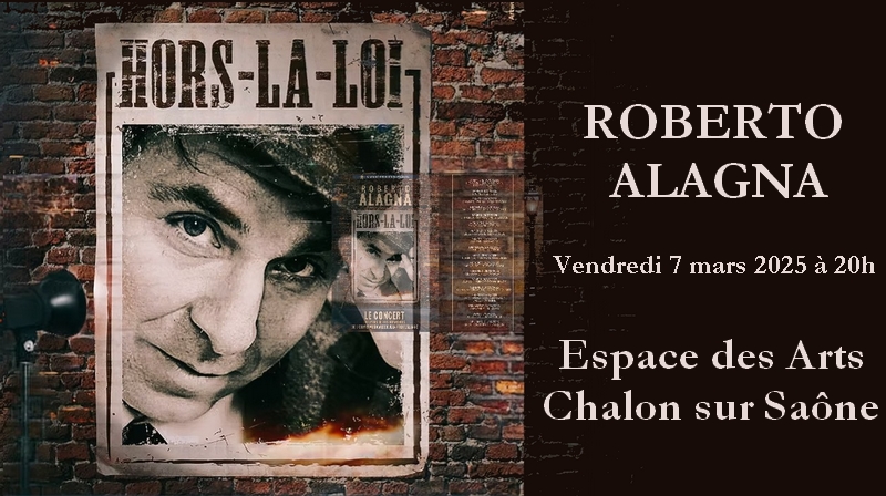 Roberto Alagna en concert à l'Espace des Arts de Chalon sur Saône
