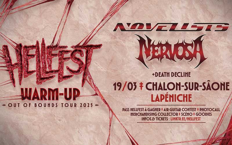 Warm up Tour Hellfest - Concerts rock métal à LaPéniche Chalon