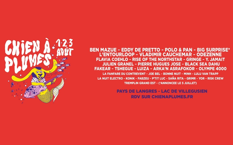 Chien à plumes 2025 - Festival de musiques actuelles à Langres