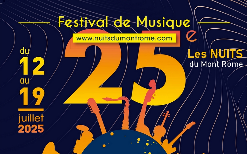 Les Nuits du Mont Rome 2025 - Festival de musique