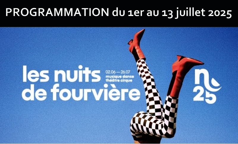 Les nuits de Fourvière 2025 - Spectacles Lyon