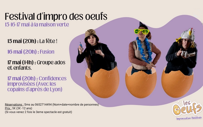 Festival d'impro des Oeufs - Chalon sur Saône