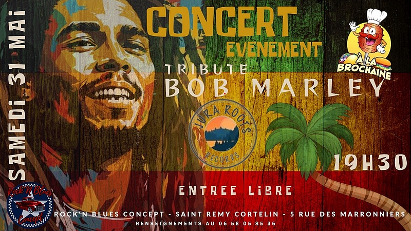 Tribute Bob Marley - Concert Saint Rémy