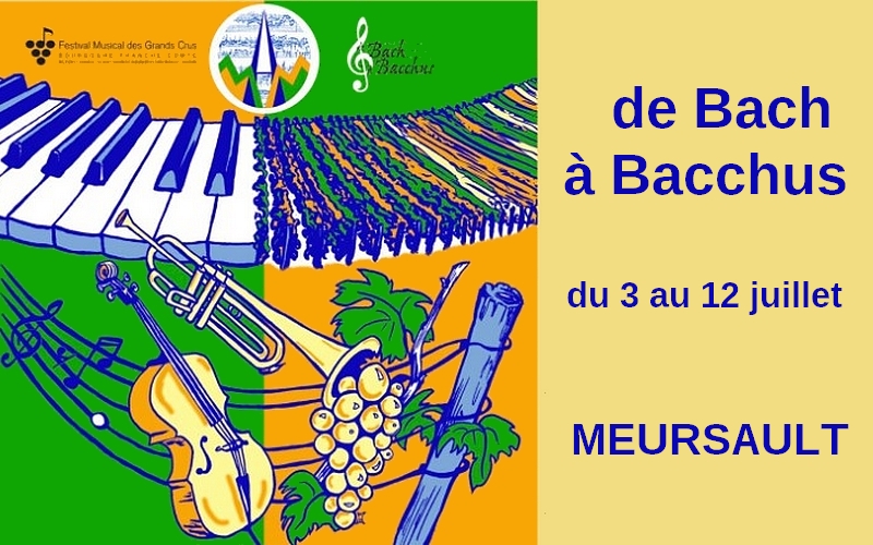 De Bach à Bacchus 2025 - Festival de musiques classiques et traditionnelles à Meursault
