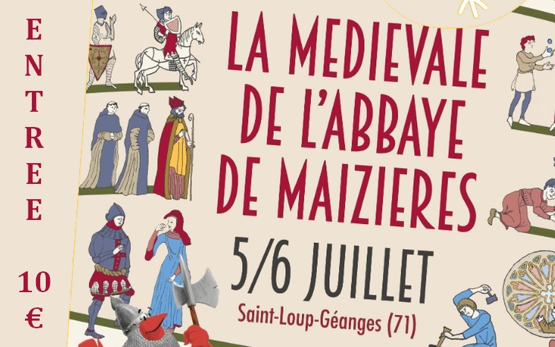 La médiévale de l'abbaye de Maizière- Saint Loup Géanges