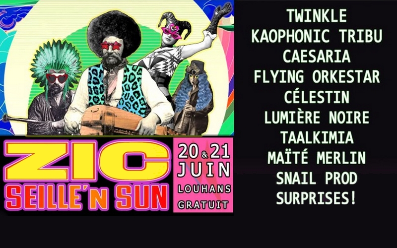 Zic Seille'n Sun - Festival musiques actuelles à Louhans